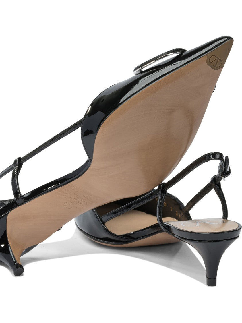 Valentino Garavani "Vlogo Signature" Slingback 40 Mm