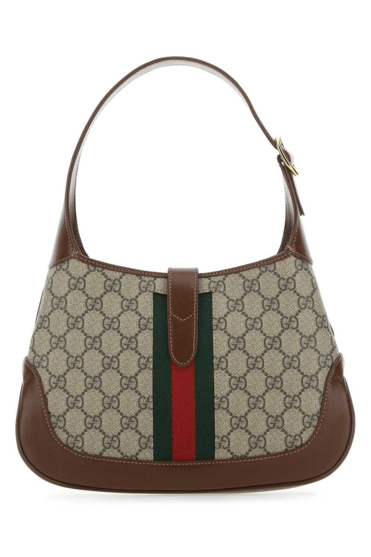 Gucci Monogram Canvas Shoulder Bag