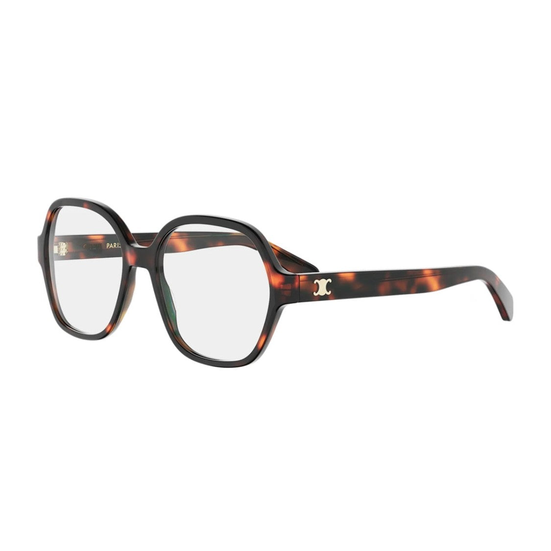Celine Havana Triomphe Mini Cl50185i Geometric Acetate Sunglasses