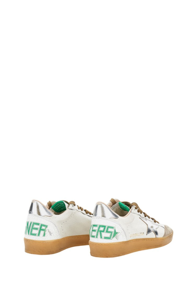 Golden Goose White Ballstar Nappa Leather Sneaker
