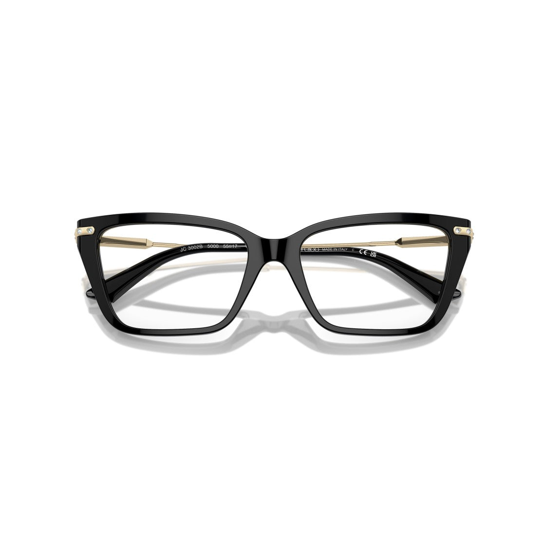 Jimmy Choo 0Jc3002b Oversized Square Frame Eyeglasses