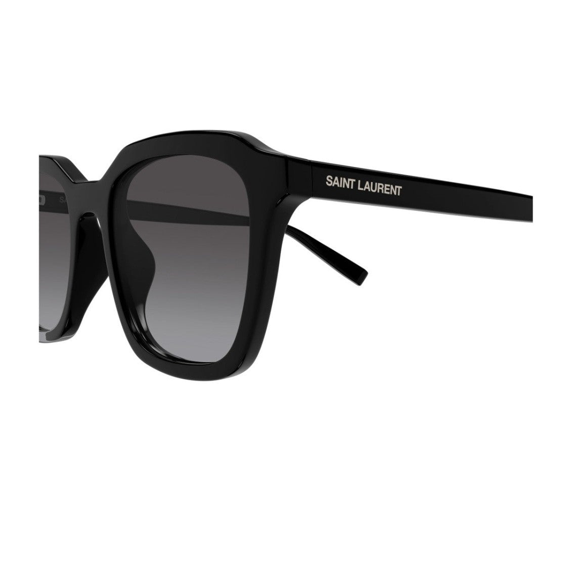 Saint Laurent Black Sl 457 Acetate Square Sunglasses