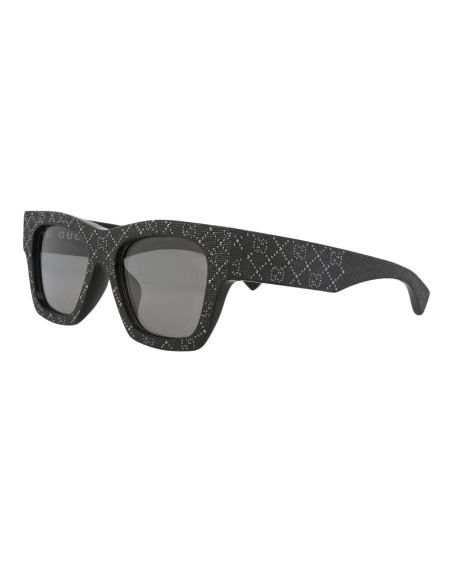 Gucci Square-Frame Recycled Acetate Sunglasses
