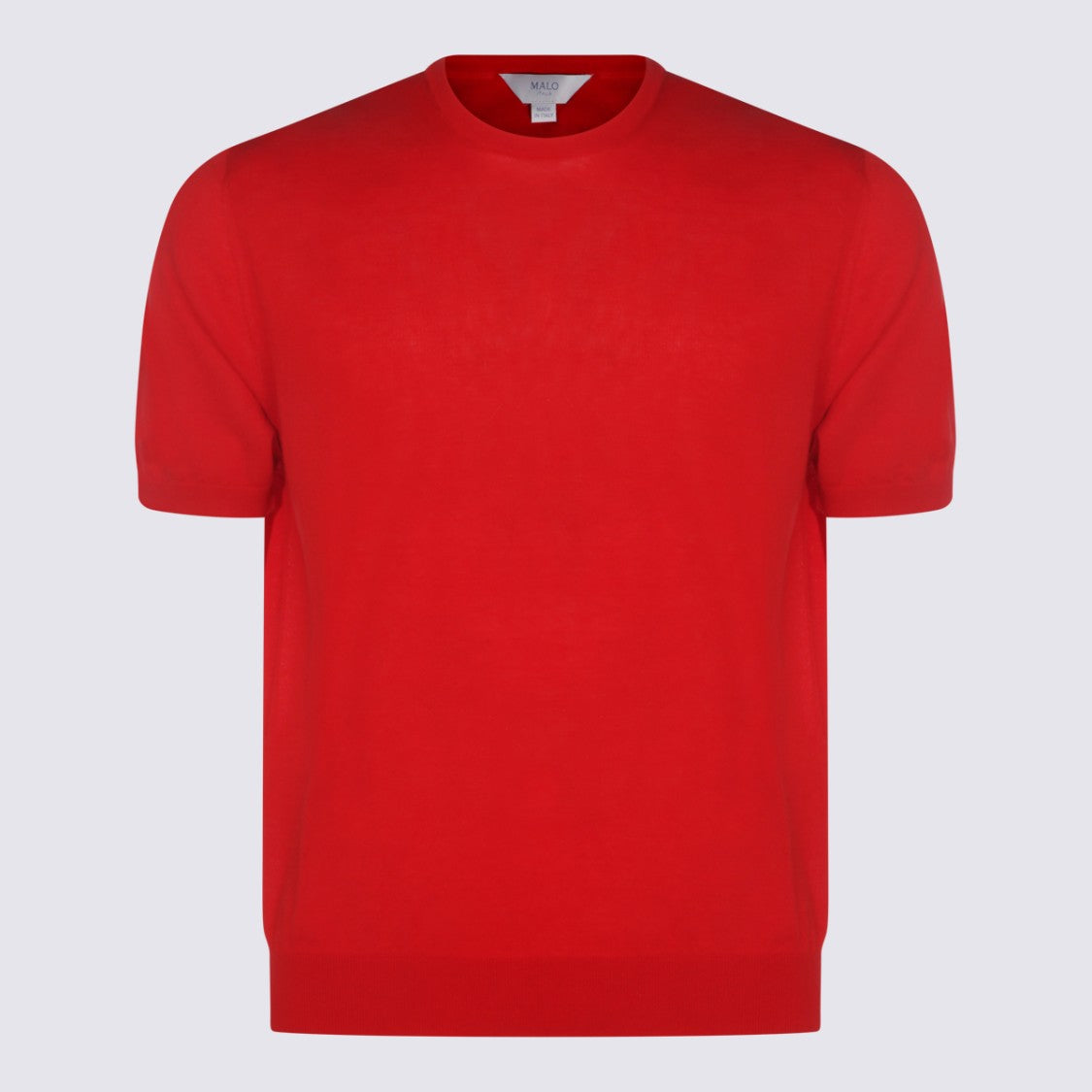 Malo Solid Red Short-Sleeve T-Shirt