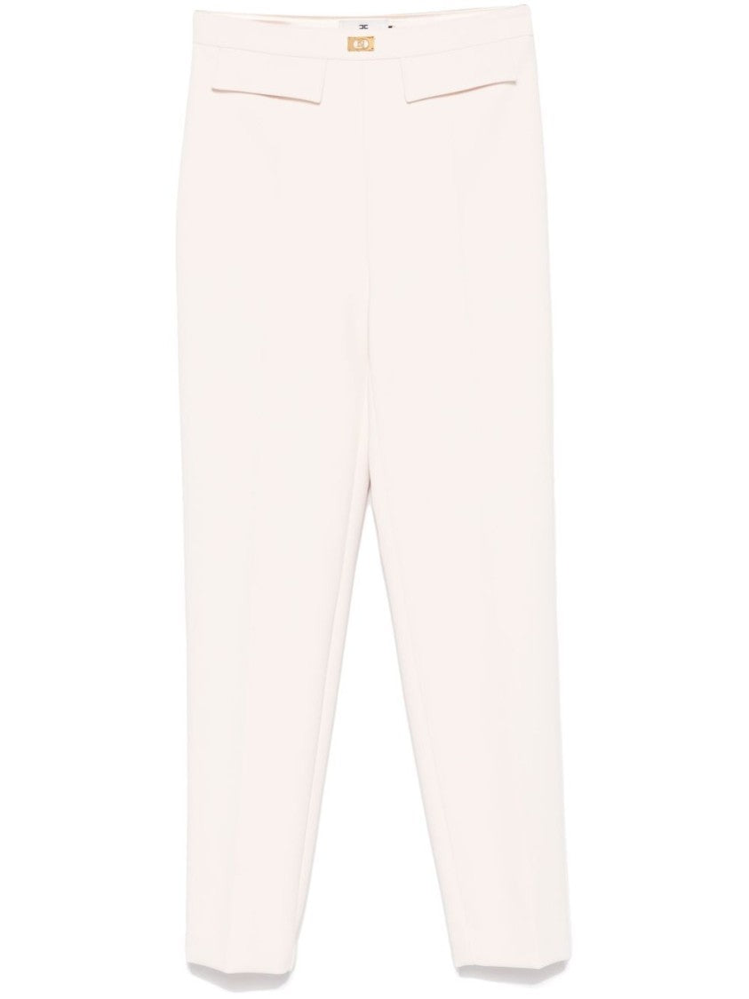 Elisabetta Franchi Tailored High-Waist Cropped Pants