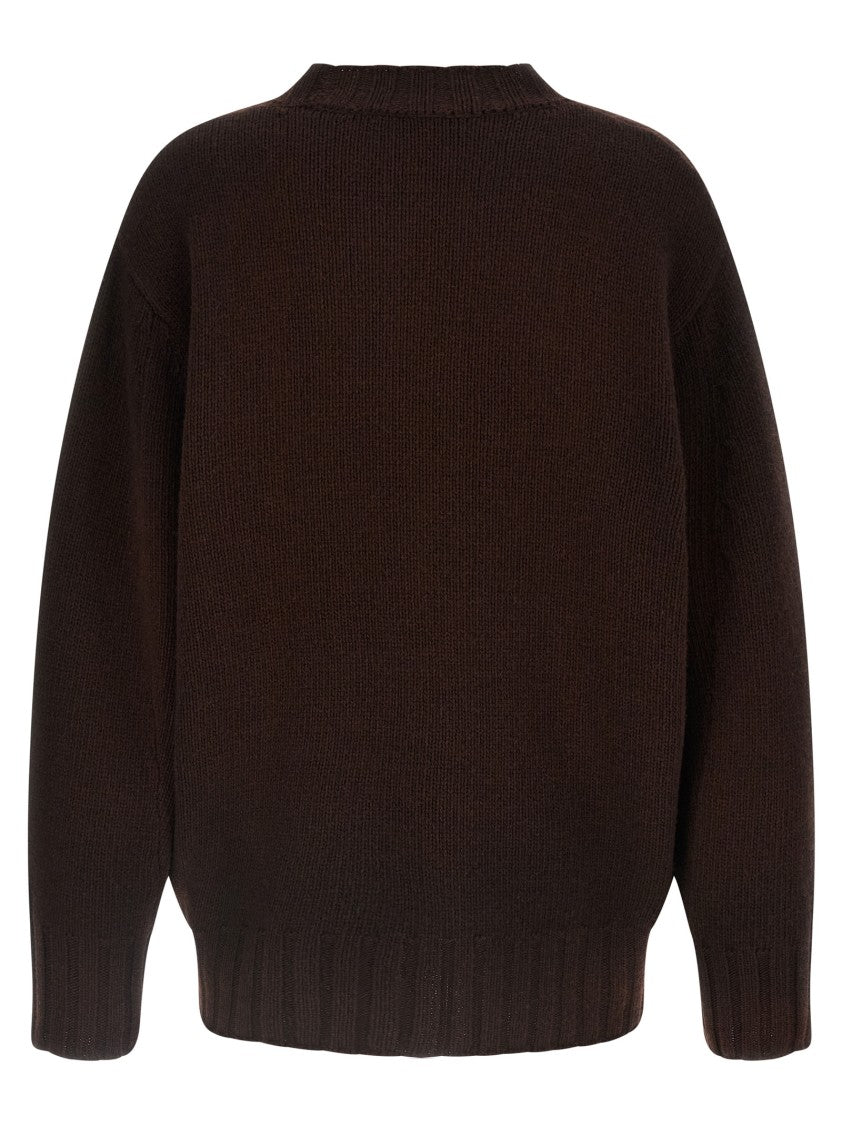 The Attico Logo Embroidery Sweater