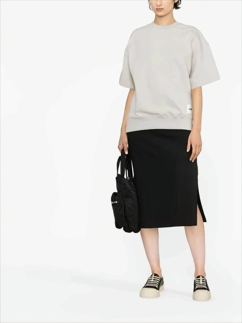 Jil Sander Boxy-Fit Short-Sleeved T-Shirt With Subtle Ribbed Detailing