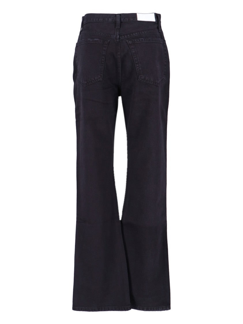 Re/Done '70S' Bootcut Jeans – Black
