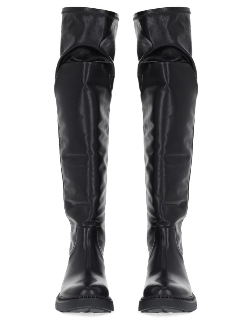 Ash Maxim Smooth Leather Tall Boots