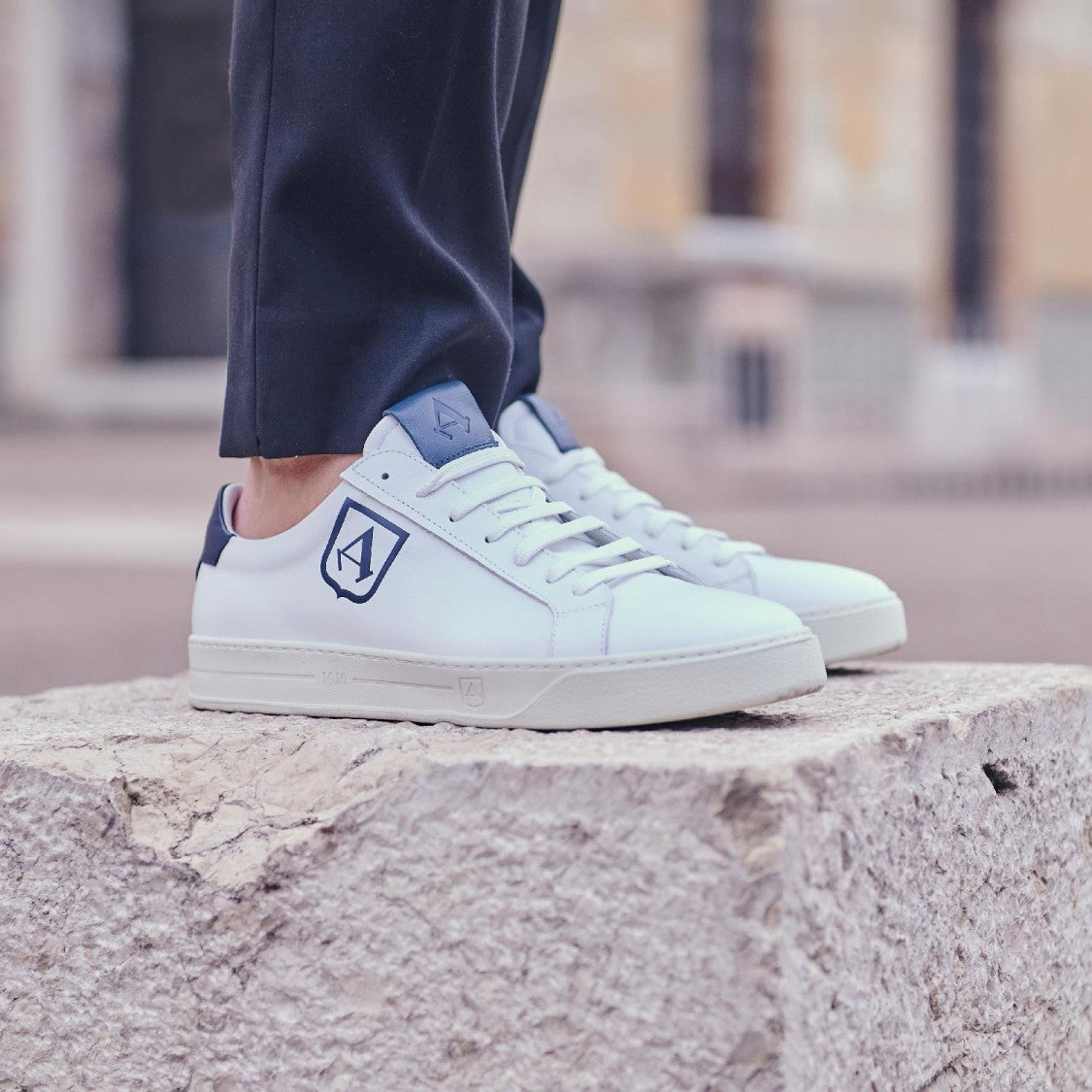 Alexander 1910 Blue Spot Sneakers