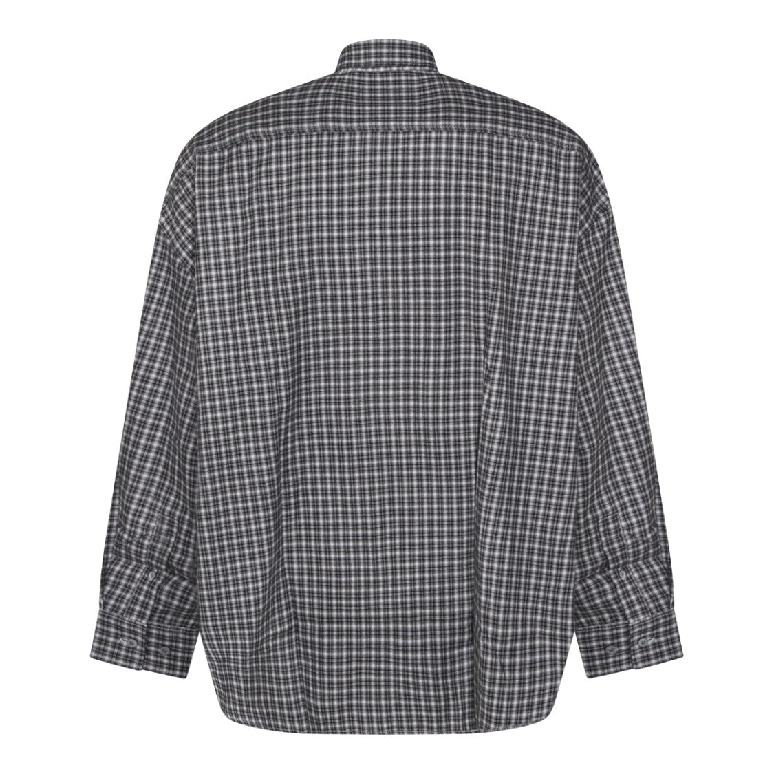 Acne Studios Checkered Pattern Shirt With Button-Down Front