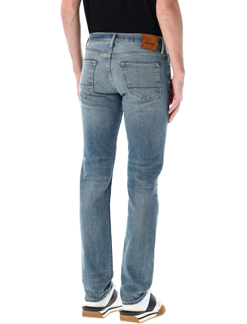 Tom Ford Straight Fit Denim Rid And Repaired
