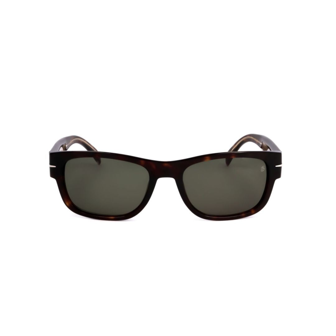 David Beckham Db 7035/S Tortoiseshell Rectangular Acetate Sunglasses