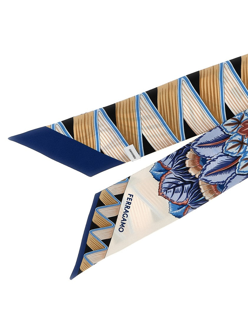 Ferragamo Bandeau 'Giada Fly' Print