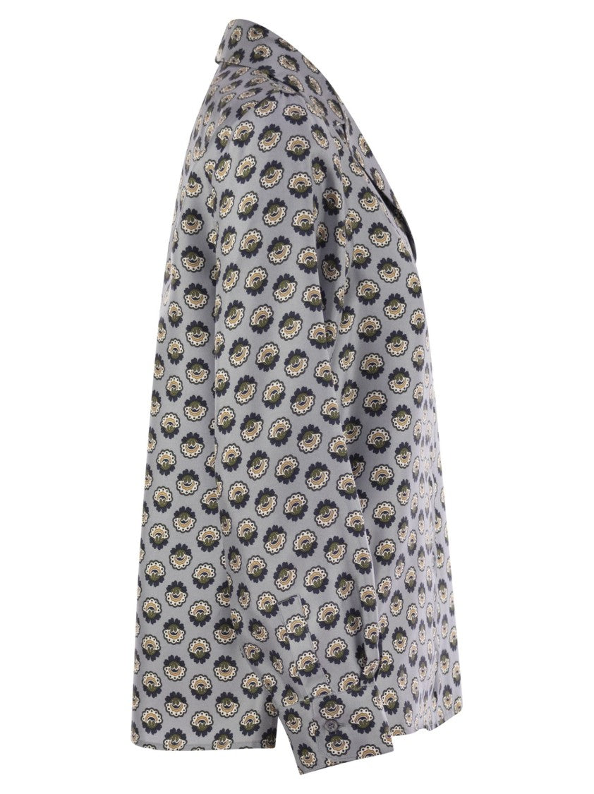 Max Mara Oncia - Silk Twill Shirt