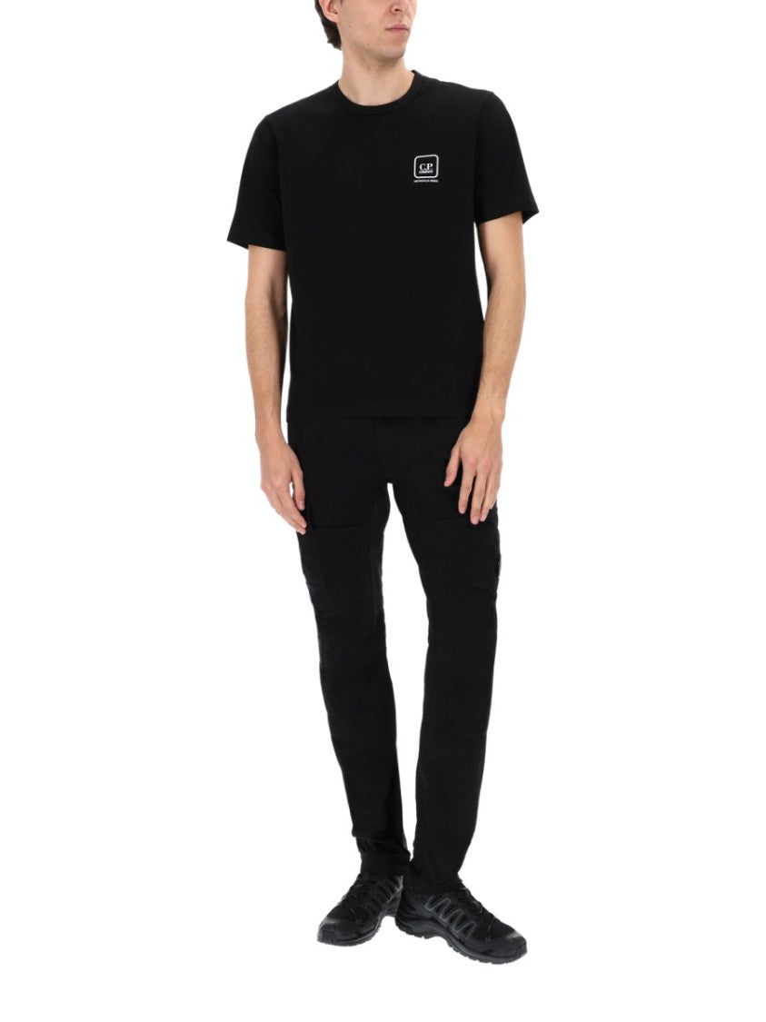 C.P. Company Neutral Ergonomic Straight-Leg Cotton-Blend Cargo Pants