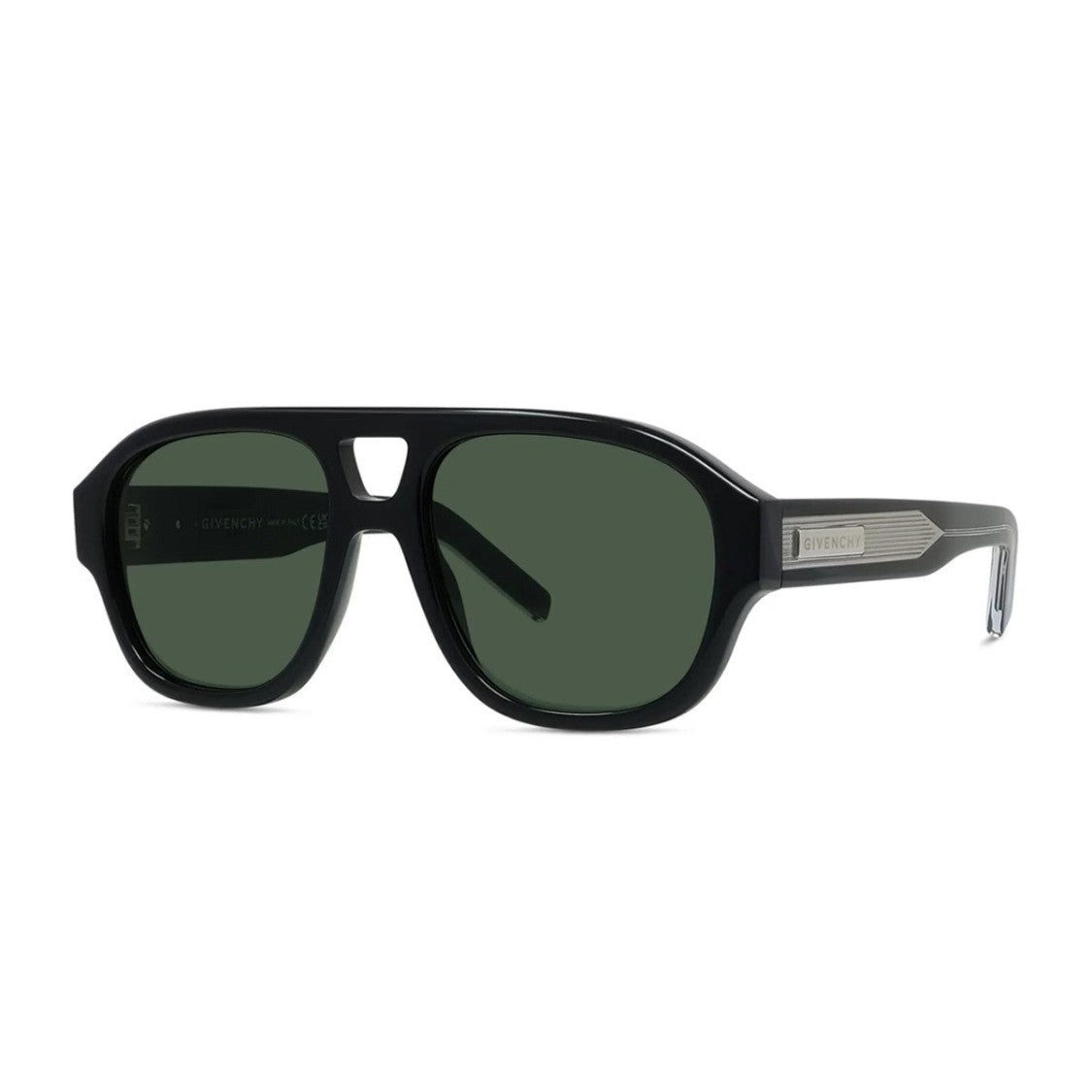Givenchy Black Gv Day Acetate Pilot Sunglasses