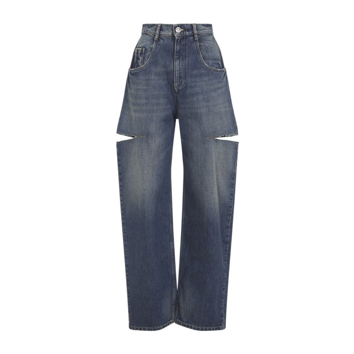 Maison Margiela 5 Pockets Blue Cotton Jeans