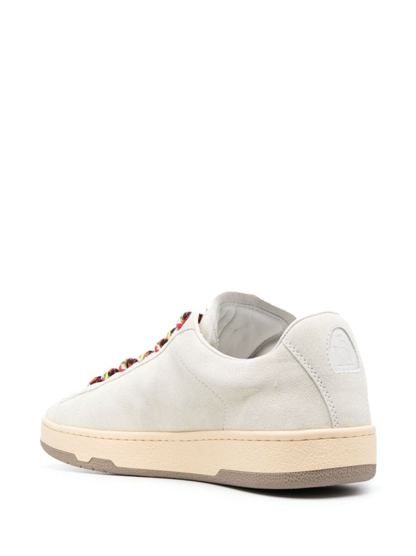 Lanvin Low-Top Sneakers With Multicolored Laces