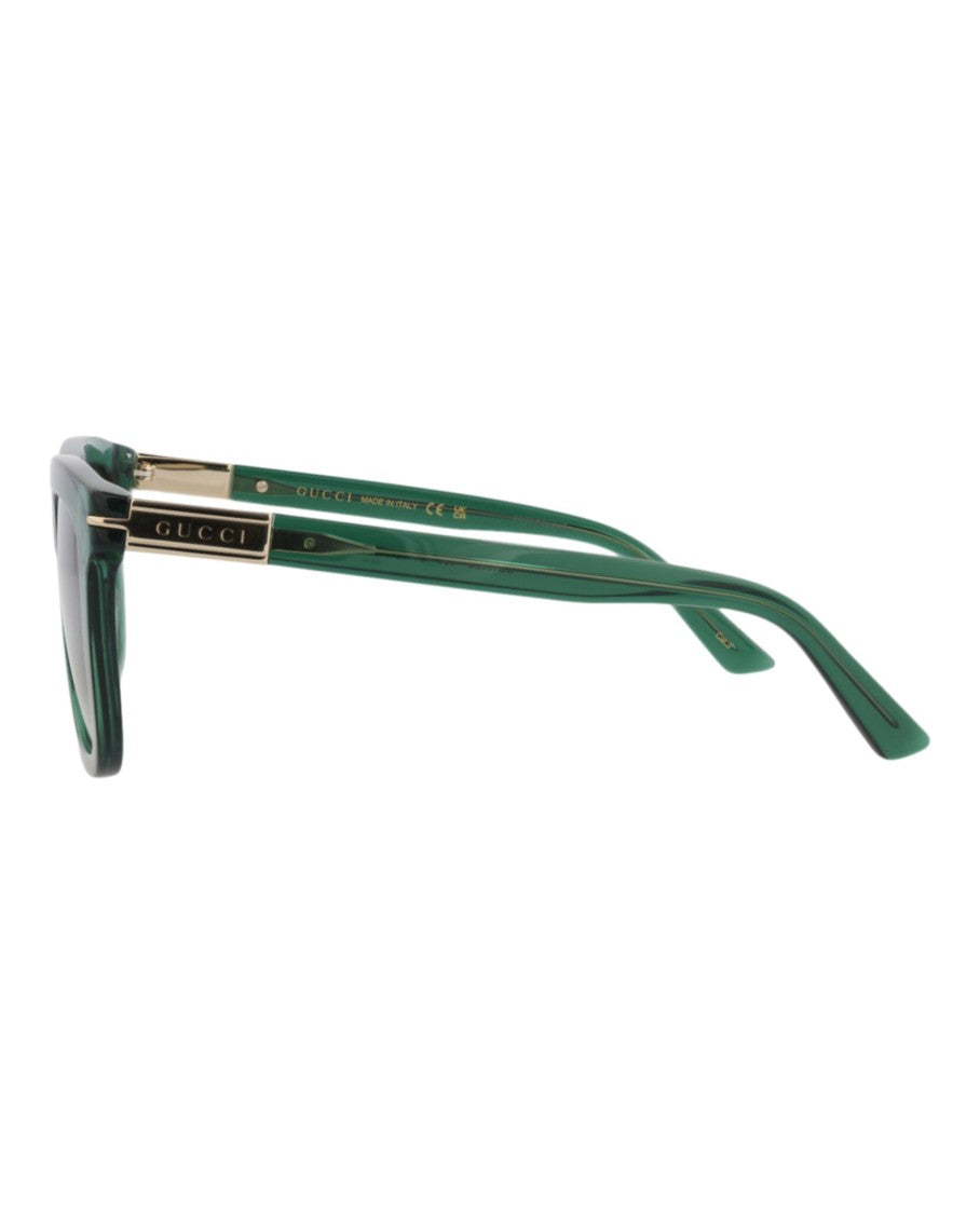 Gucci Square-Frame Recycled Acetate Sunglasses
