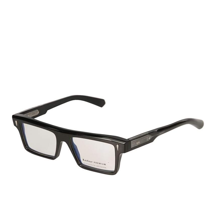 Kador Premium 3 Glossy Black Rectangular Frame Sunglasses