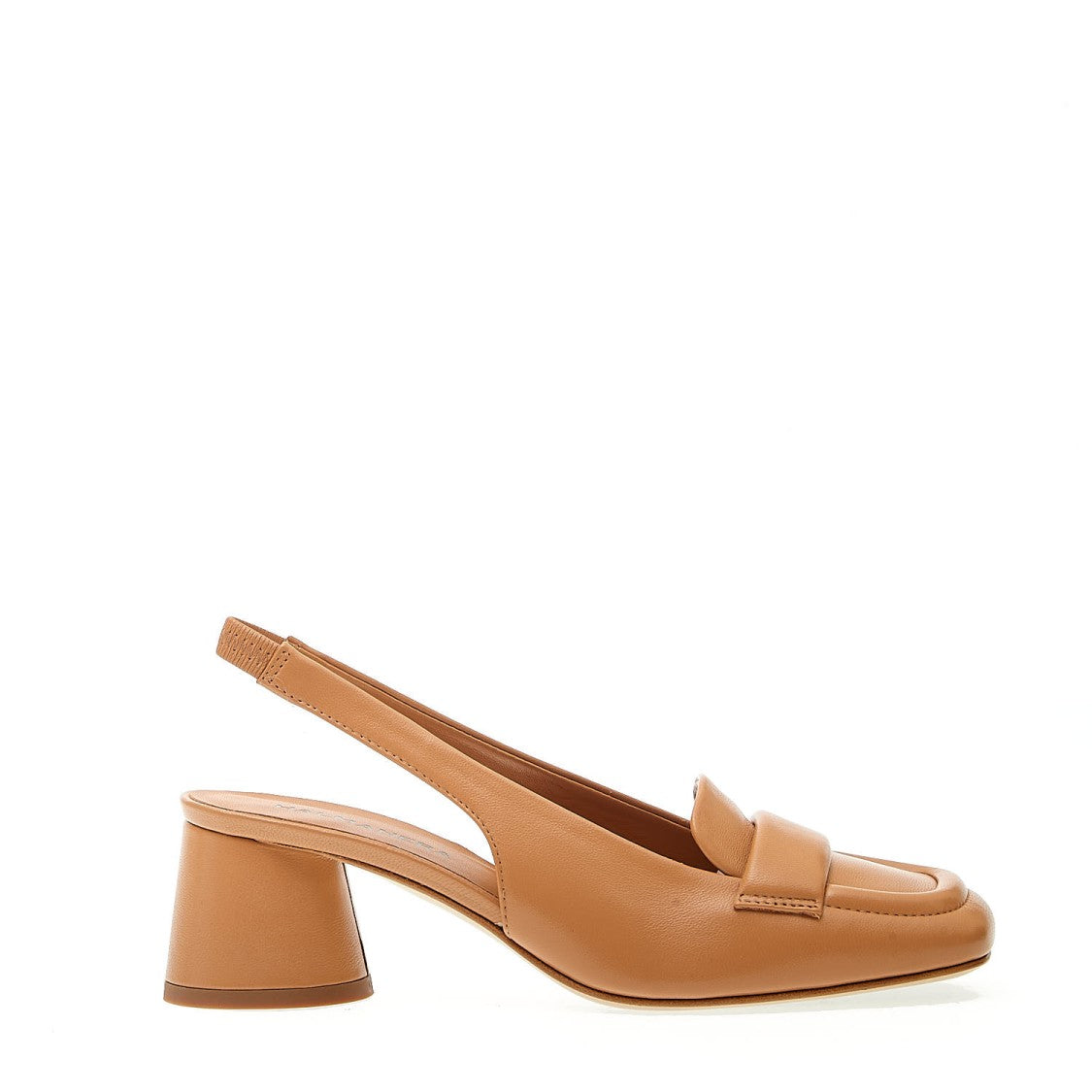 Halmanera Caramel Slingback Heel 50Mm