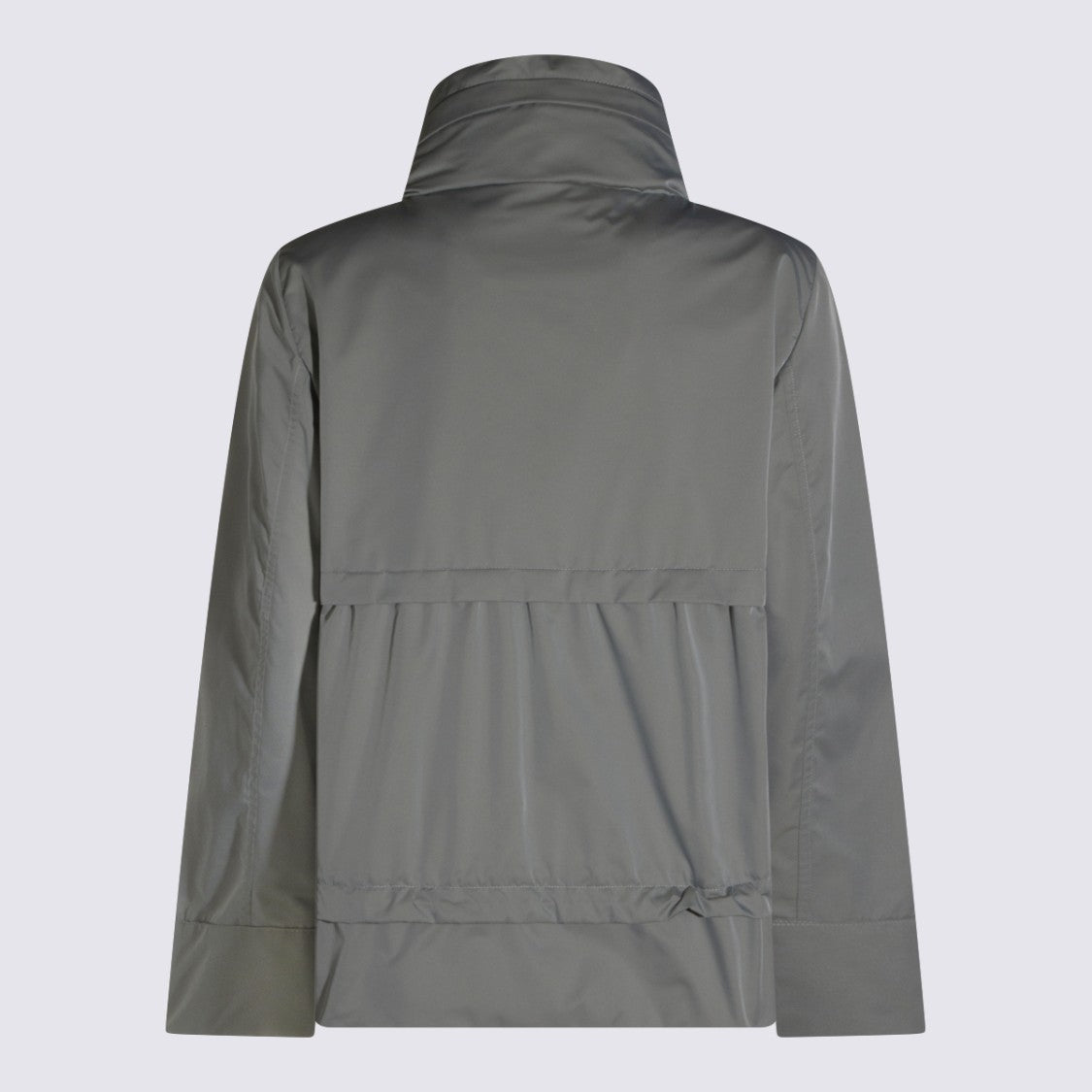 Moorer Grey Zip Casual Jacket