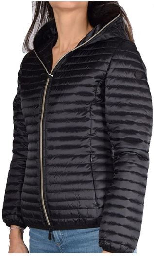 Save The Duck Black Ultra-Light Down Jacket