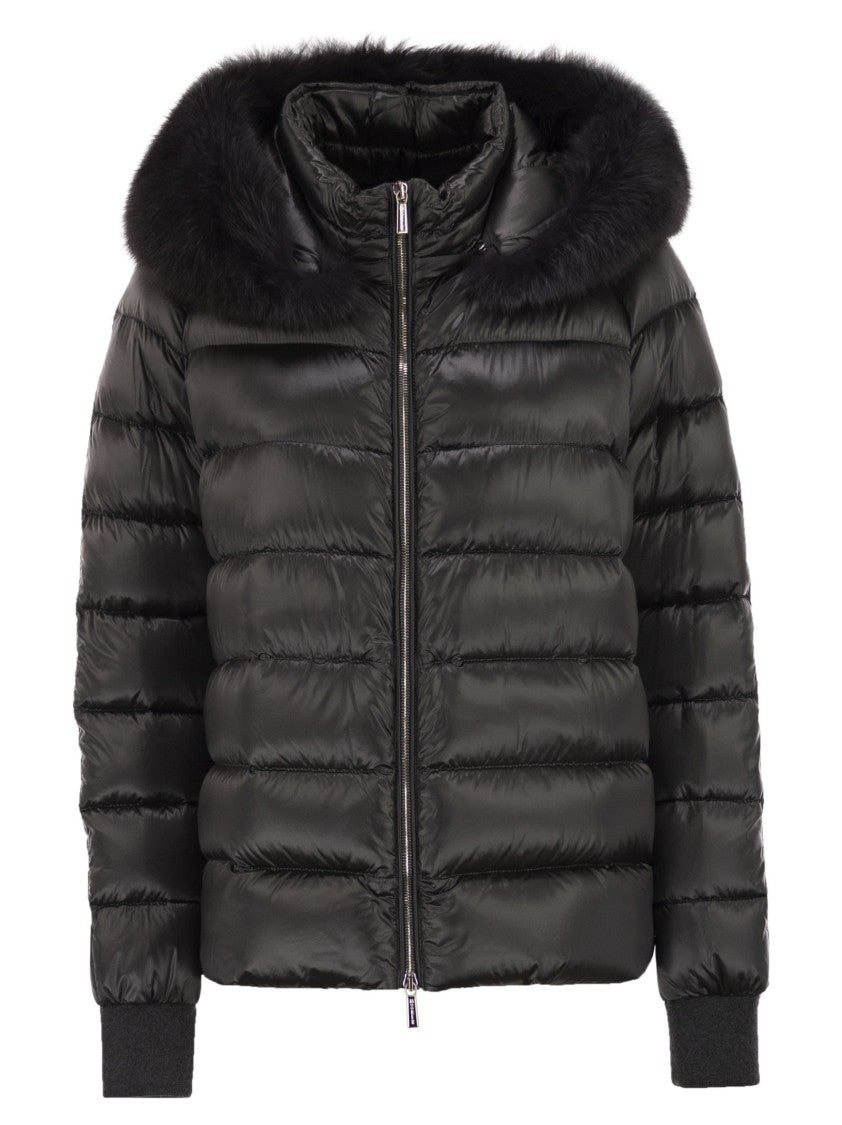 Moorer Pegaso - Down Jacket With Detachable Hood
