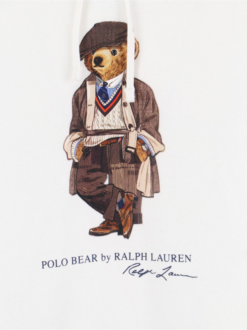 Polo Ralph Lauren Hooded Sweatshirt With Vintage-Inspired Polo Bear Logo