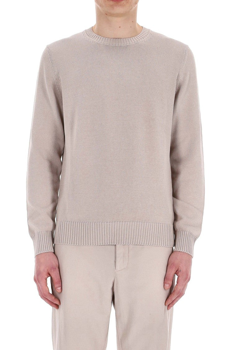Drumohr Fine Gauge 5 Cotton Crewneck Sweater