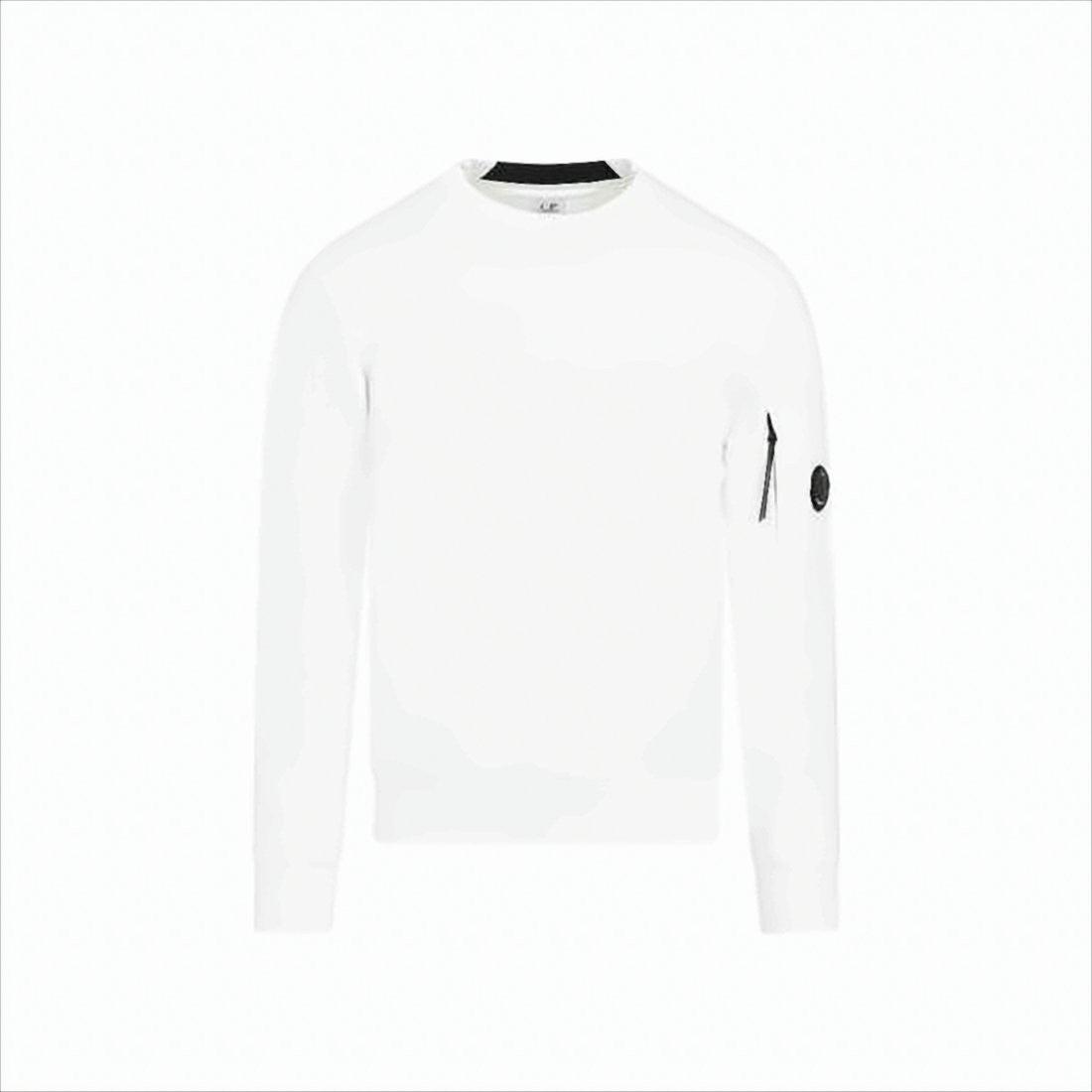 C.P. Company Long-Sleeve Minimalist Cotton T-Shirt With Zippered Pocket