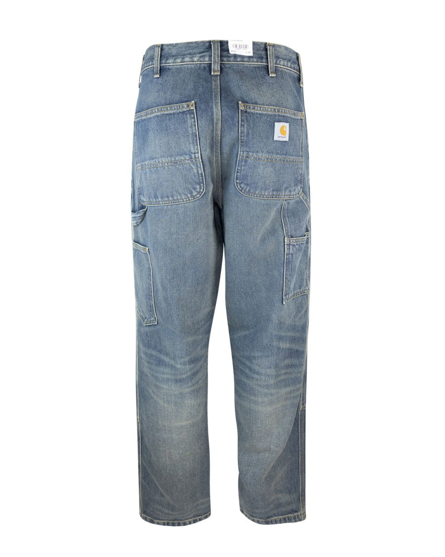Carhartt Wip Smith Denim Double Knee Straight-Leg Pants