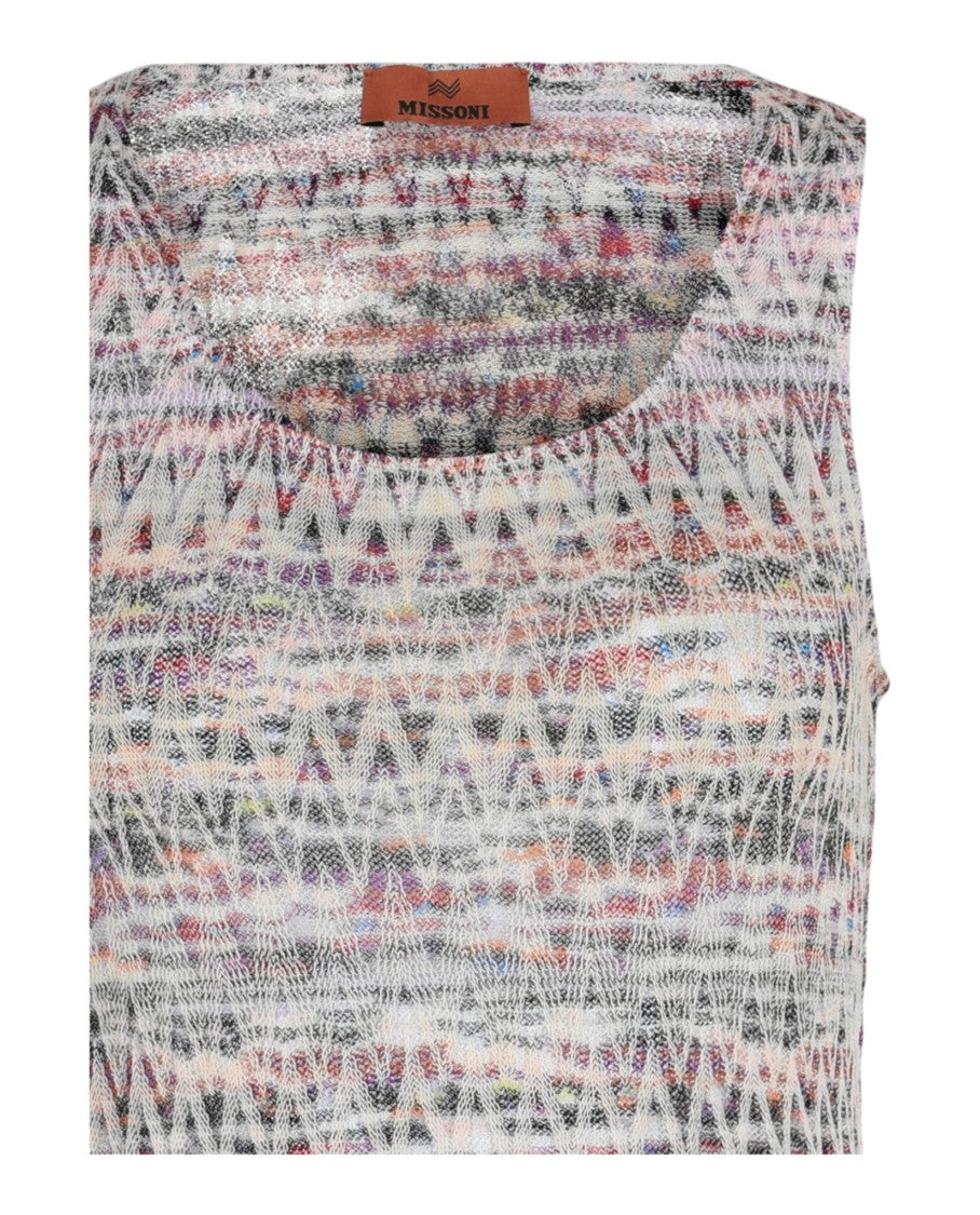 M Missoni Zigzag Knit Tank