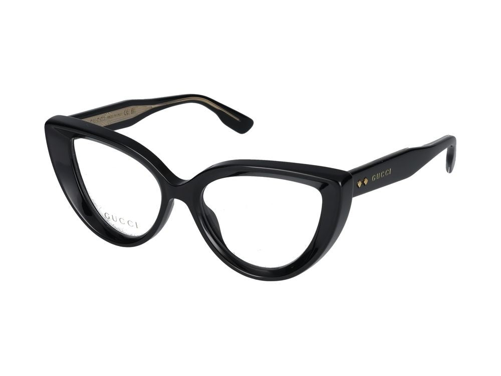Gucci Eyeglasses Gg1530o 001 Black Black Transparent 52/17/145