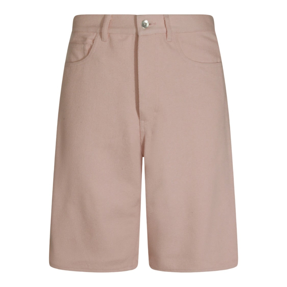 Auralee Mid-Thigh Straight Cut Shorts With Five-Pocket Design