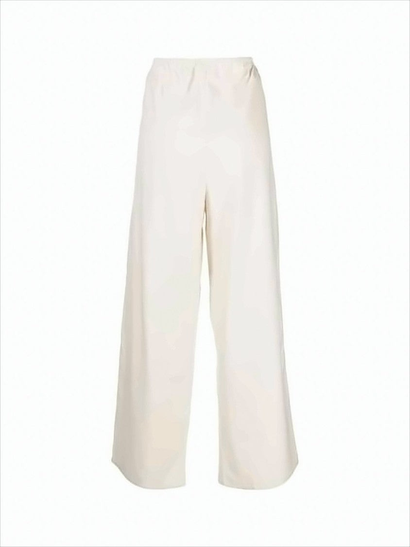 Baserange Wide-Leg Silk Pants With Relaxed Fit