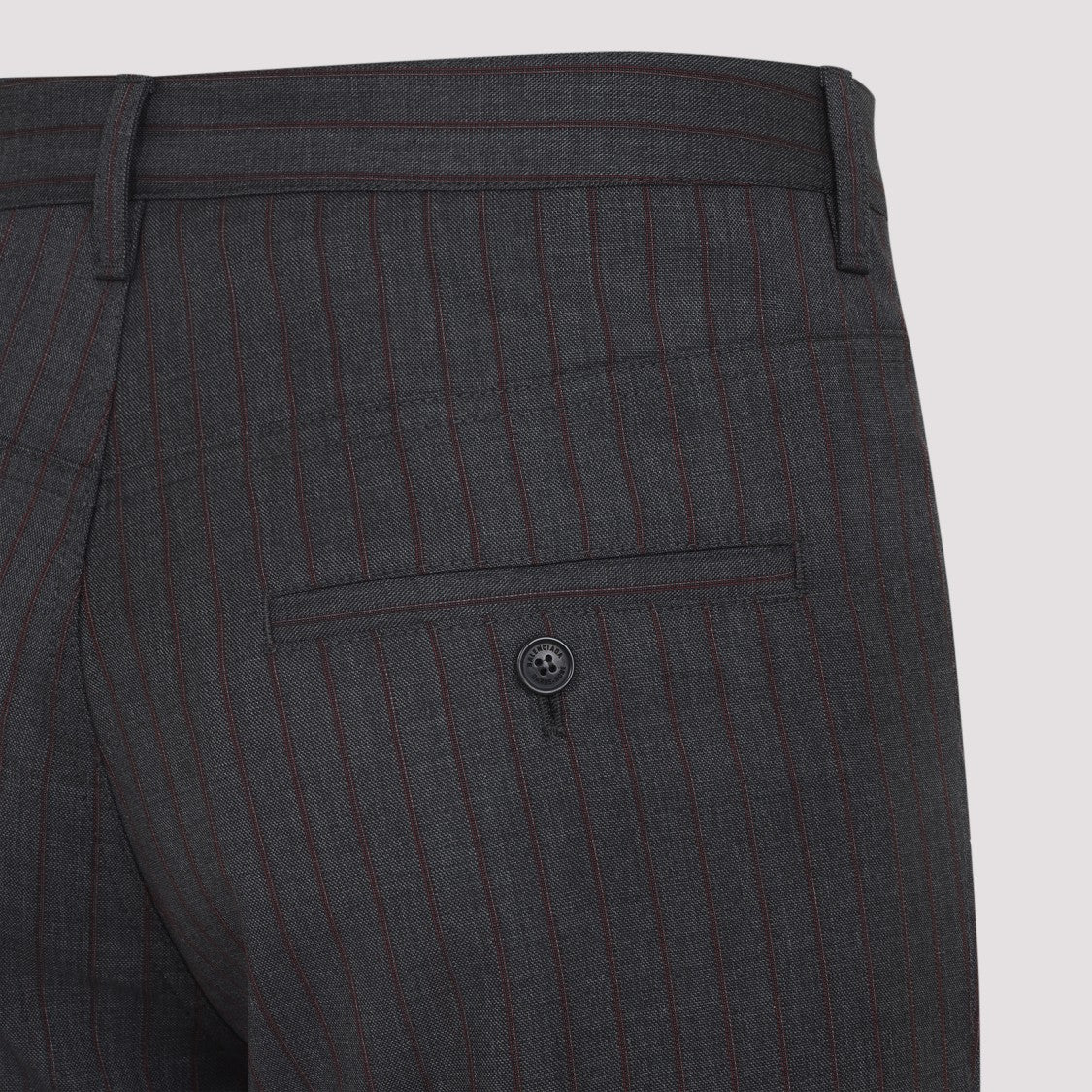 Balenciaga Tailored Black Wool Trousers