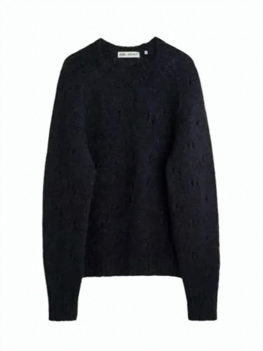 Our Legacy Textured Knit Sweater With Loose Fit