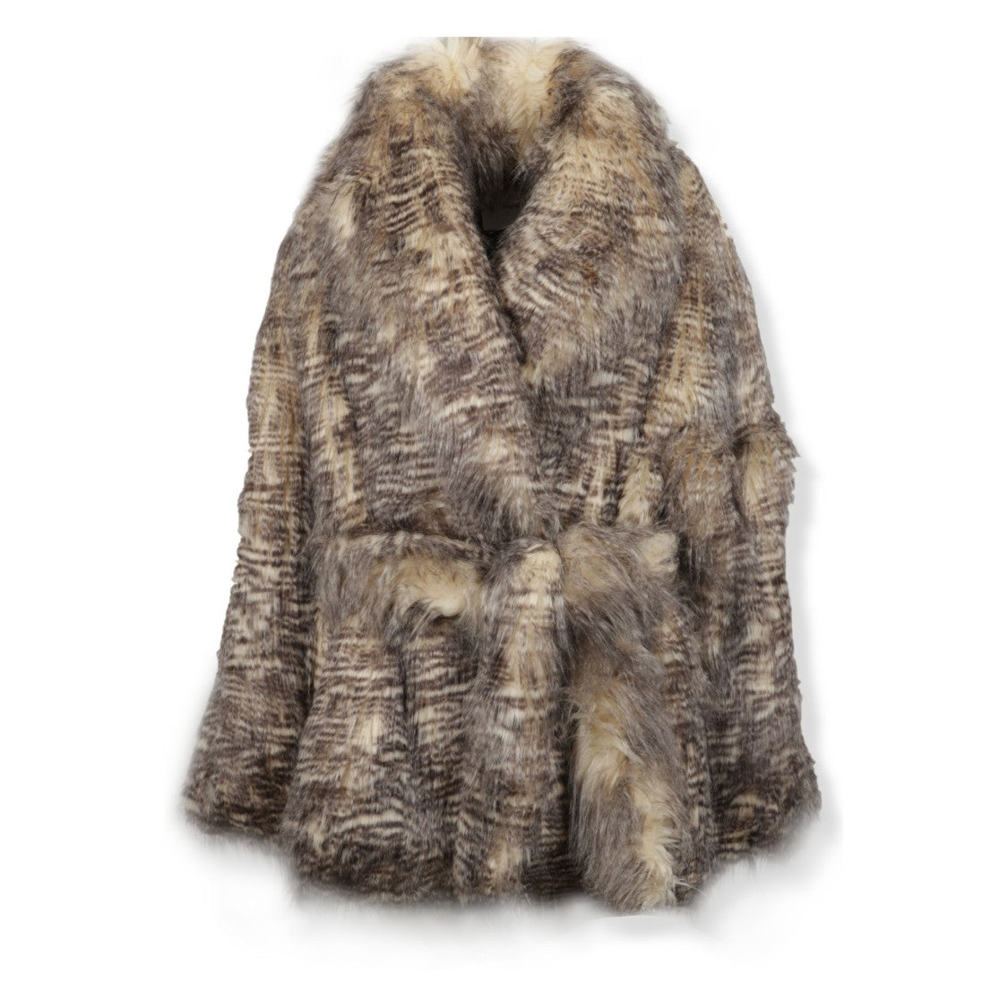 Entire Studios Voluminous Brown Fur Coat