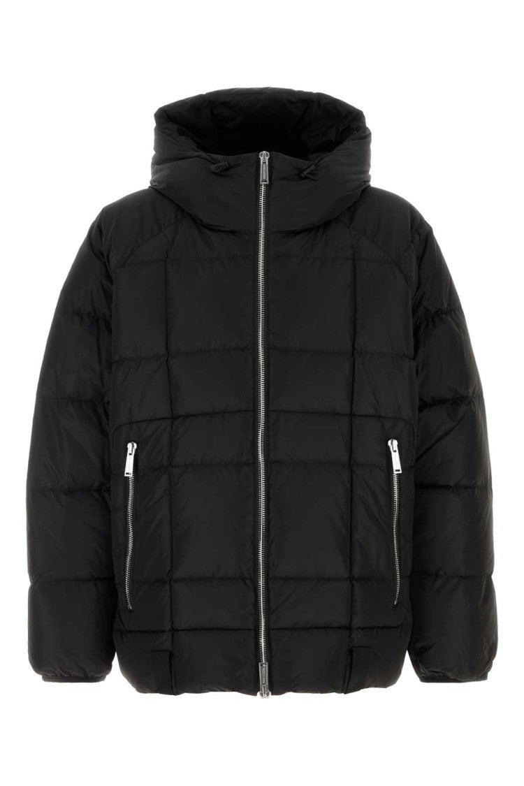 Dsquared2 Black Nylon Down Jacket
