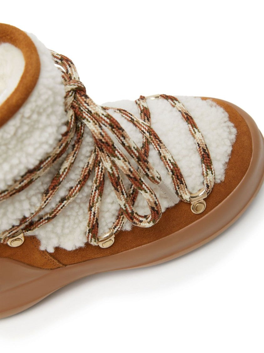 Moon Boot Moon Boot Ankle Boots With Shearling