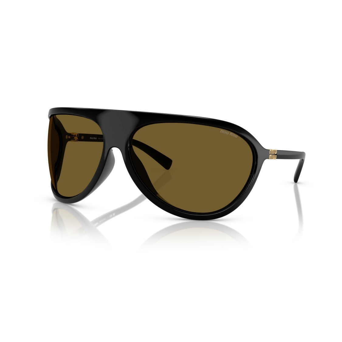Miu Miu 0Mu A01s Oversized Aviator Sunglasses