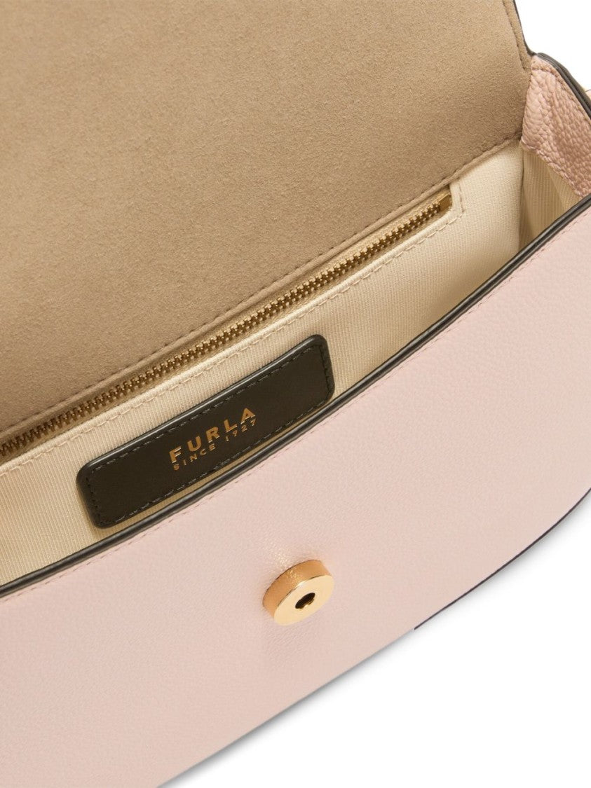 Furla Structured Leather Bag