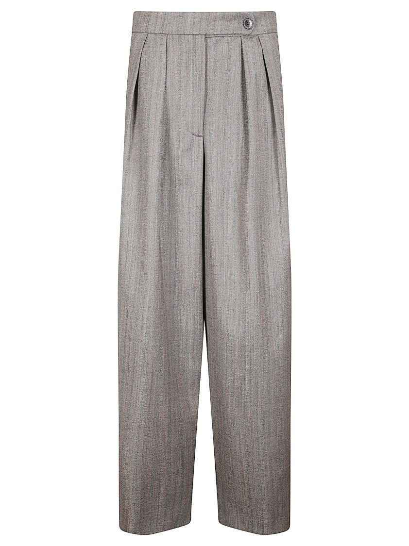 Dries Van Noten High-Waisted Wide Leg Trousers