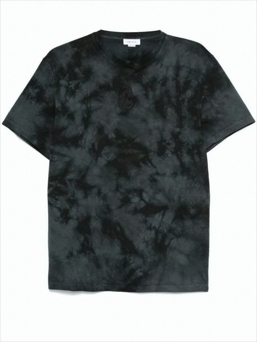 Alexander Mcqueen Tie-Dye Relaxed Fit Cotton T-Shirt