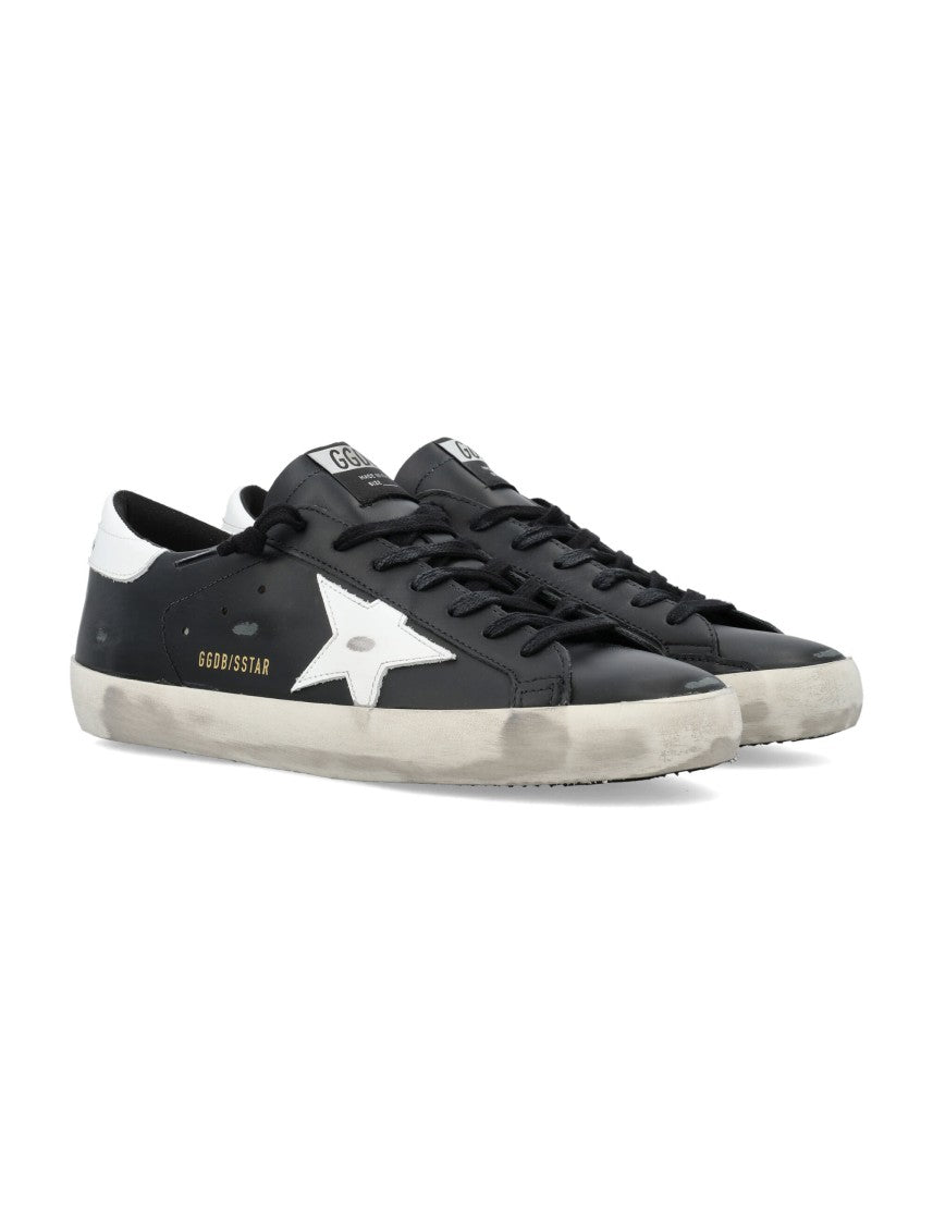 Golden Goose Superstar Low-Top Sneakers With Distressed Finish