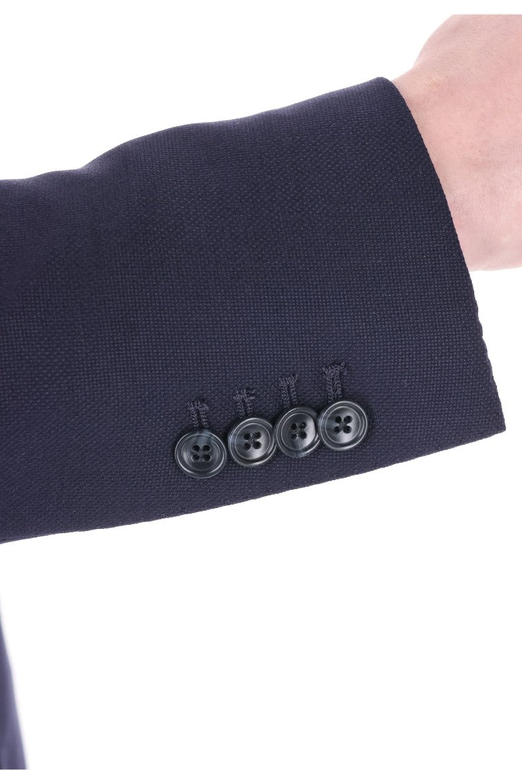 Tagliatore Montecarlo Line Wool Hopsack Jacket