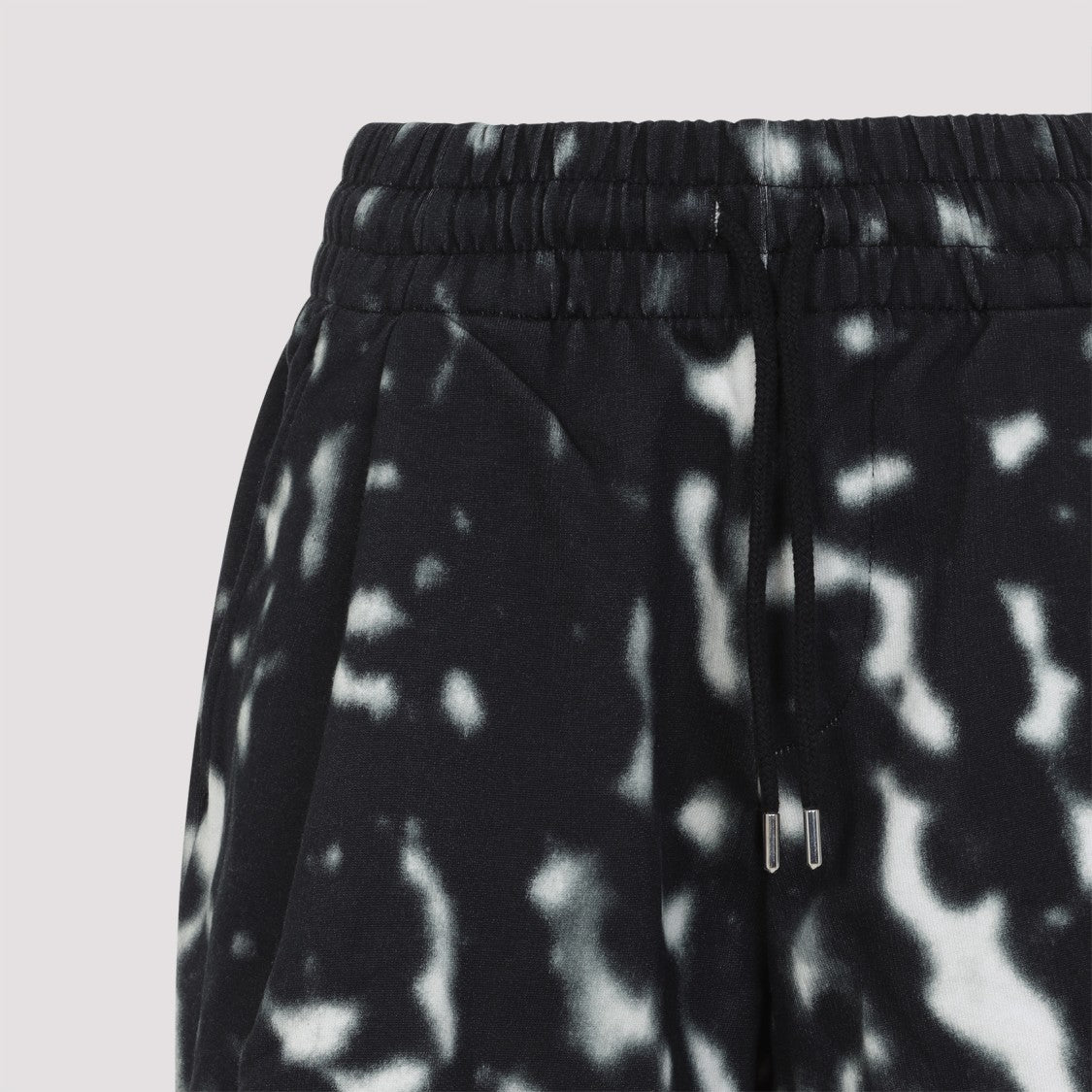 Dries Van Noten Relaxed Fit Tie-Dye Shorts With Elastic Waistband