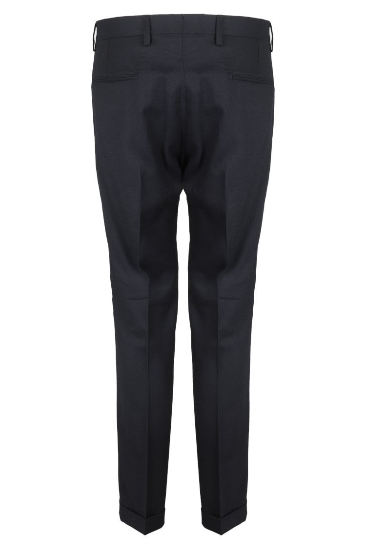 Briglia Straight-Fit Trousers With Central Zip Closure